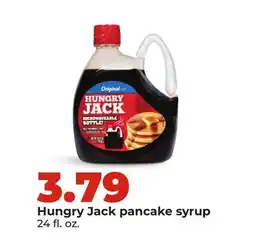 Hy-Vee Hungry Jack pancake syrup offer