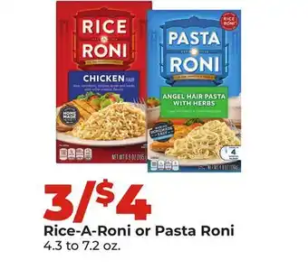 Hy-Vee Rice-A-Roni or Pasta Roni offer