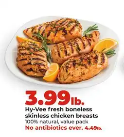 Hy-Vee Hy-Vee fresh boneless skinless chicken breasts offer