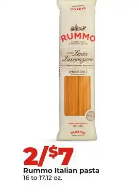 Hy-Vee Rummo Italian pasta offer