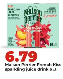 Hy-Vee Maison Perrier French Kiss sparkling juice drink offer