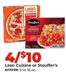 Hy-Vee Lean Cuisine or Stouffer's entrée offer