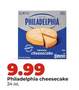 Hy-Vee Philadelphia cheesecake offer