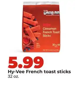 Hy-Vee Hy-Vee French toast sticks offer