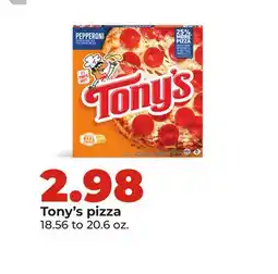 Hy-Vee Tony's pizza offer
