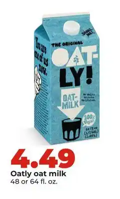 Hy-Vee Oatly oat milk offer
