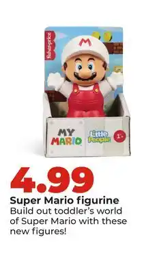Hy-Vee Super Mario figurine offer