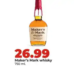 Hy-Vee Maker's Mark whisky offer