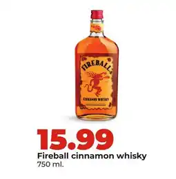 Hy-Vee Fireball cinnamon whisky offer