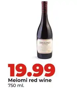 Hy-Vee Meiomi red wine offer