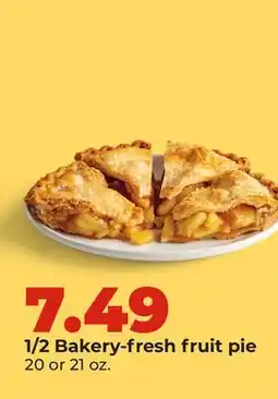 Hy-Vee 1/2 Bakery-fresh fruit pie offer