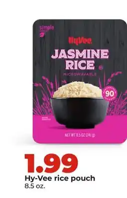 Hy-Vee Hy-Vee rice pouch offer