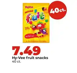 Hy-Vee Hy-Vee fruit snacks offer