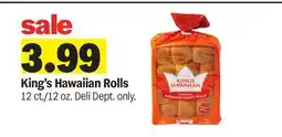 Meijer King's Hawaiian Rolls offer
