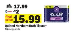 Meijer Quilted Northern Bath Tissue offer