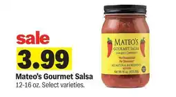 Meijer Mateo's Gourmet Salsa offer