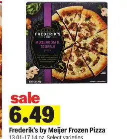 Meijer Frederik's by Meijer Frozen Pizza offer