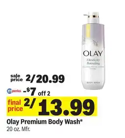 Meijer Olay Premium Body Wash offer