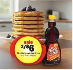 Meijer Mrs. Butterworth's Syrup offer