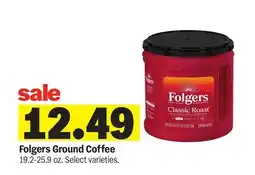 Meijer Folgers Ground Coffee offer