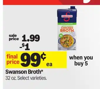 Meijer Swanson Broth offer