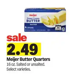Meijer Meijer Butter Quarters offer