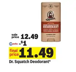 Meijer Dr. Squatch Deodorant offer