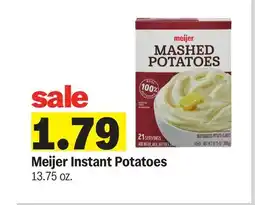 Meijer Meijer Instant Potatoes offer