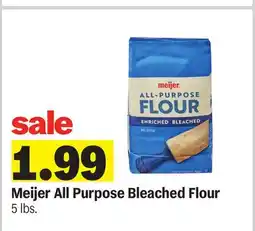 Meijer Meijer All Purpose Bleached Flour offer