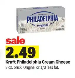 Meijer Kraft Philadelphia Cream Cheese offer