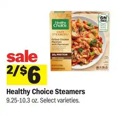 Meijer Healthy Choice Steamers offer