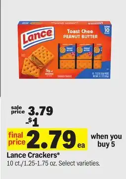 Meijer Lance Crackers offer
