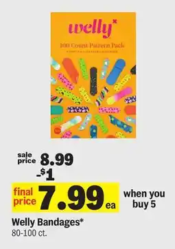 Meijer Welly Bandages offer