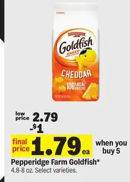 Meijer Pepperidge Farm Goldfish offer