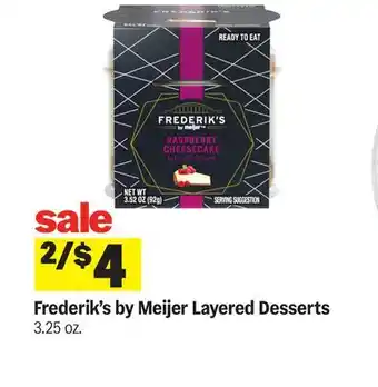 Meijer Frederik's by Meijer Layered Desserts offer