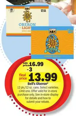 Meijer Bell's Oberon offer