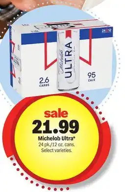 Meijer Michelob Ultra offer