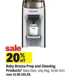 Meijer Baby Brezza Prep and Cleaning Products offer