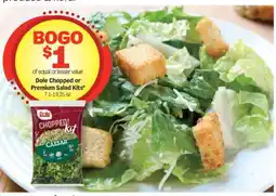 Meijer Dole Chopped or Premium Salad Kits offer