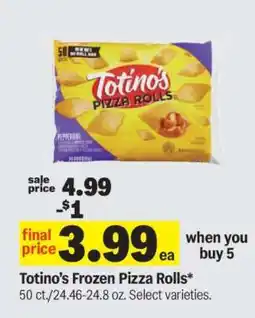 Meijer Totino's Frozen Pizza Rolls offer