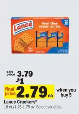 Meijer Lance Crackers offer