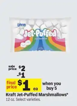 Meijer Kraft Jet-Puffed Marshmallows offer