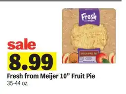 Meijer Fresh from Meijer 10 Fruit Pie offer