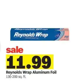 Meijer Reynolds Wrap Aluminum Foil offer