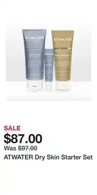 Ulta Beauty ATWATER Dry Skin Starter Set offer