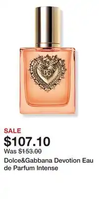 Ulta Beauty Dolce&Gabbana Devotion Eau de Parfum Intense offer