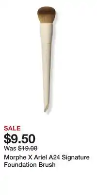 Ulta Beauty Morphe X Ariel A24 Signature Foundation Brush offer