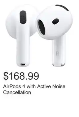 Costco AirPods 4 with Active Noise Cancellation offer