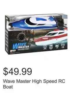 Costco Wave Master High Speed RC Boat offer