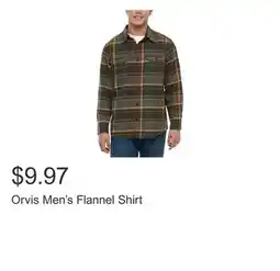 Costco Orvis Men's Flannel Shirt offer